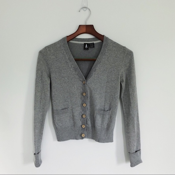 A star Sweaters - Cardigan with contrast buttons